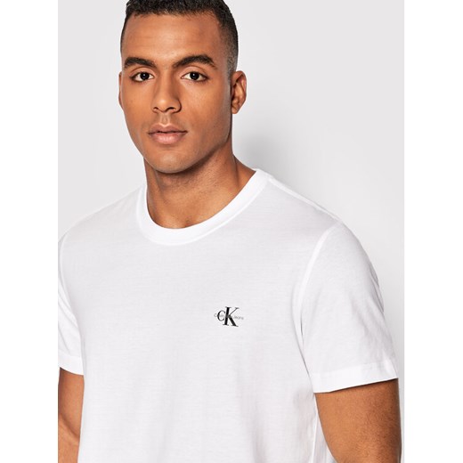Calvin Klein Jeans Komplet 2 t-shirtów J30J320199 Biały Regular Fit XS MODIVO
