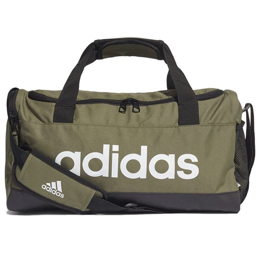 Torba adidas Essentials Logo Duffel Bag Extra Small H35661 - zielona Uniwersalny streetstyle24.pl