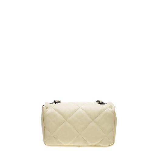 Skórzna torebka w kolorze ecru  - (S)20 x (W)12,5 x (G)6 cm Anna Lucchini onesize okazja Limango Polska