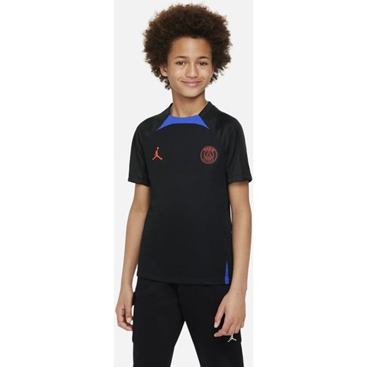 Koszulka piłkarska z krótkim rękawem dla dużych dzieci Jordan Dri-FIT Paris Jordan S Nike poland