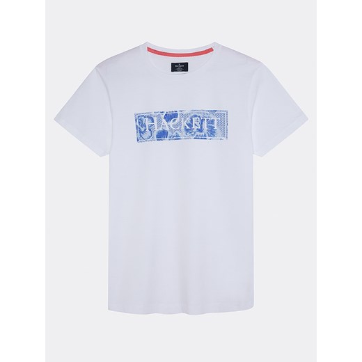 Koszulka "Swim Box" w kolorze białym Hackett London L okazyjna cena Limango Polska