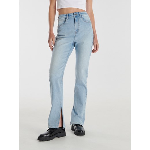 Reserved - Jeansy straight leg - Niebieski Reserved 40 Reserved