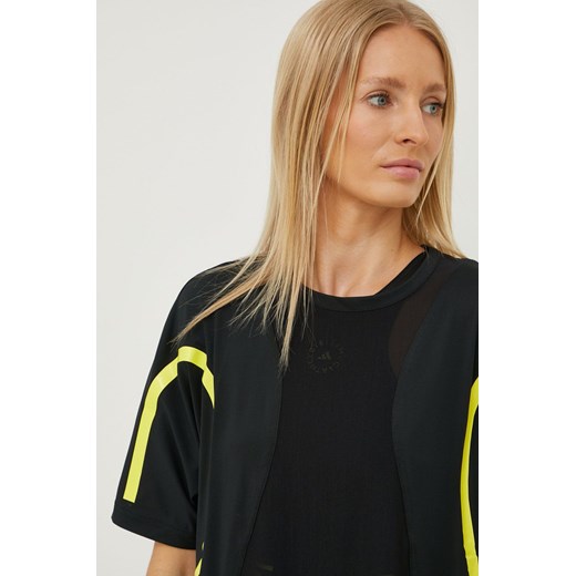 adidas by Stella McCartney t-shirt do biegania Truepace kolor czarny S ANSWEAR.com