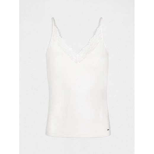 Morgan Top 212-BELLE Biały Slim Fit Morgan XL wyprzedaż MODIVO