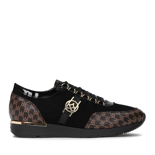 Czarno-brązowe sneakersy damskie Kazar 38 okazyjna cena Kazar