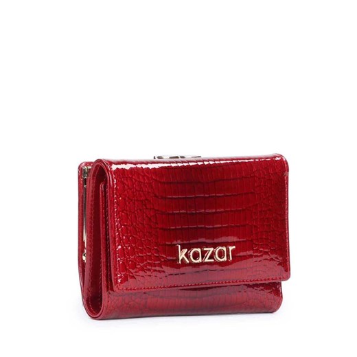 Czerwony portfel damski Kazar  Kazar