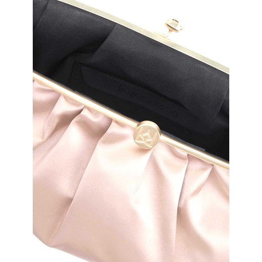 Elegancka torebka do ręki z beżowej tkaniny kazar x kasia wedding Kazar Kazar