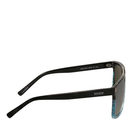 Niebiesko-czarne okulary przeciwsłoneczne Kazar  Kazar okazja