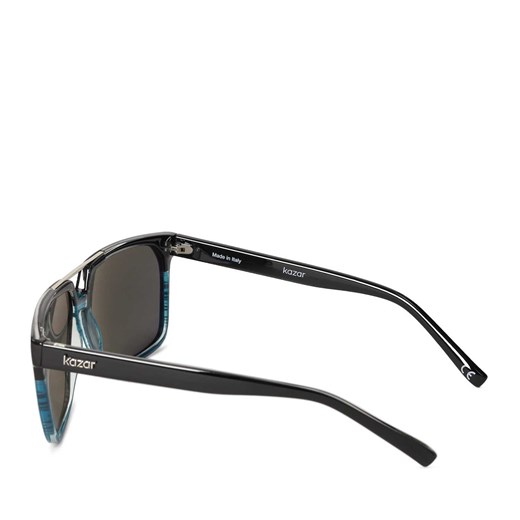 Niebiesko-czarne okulary przeciwsłoneczne Kazar  Kazar wyprzedaż