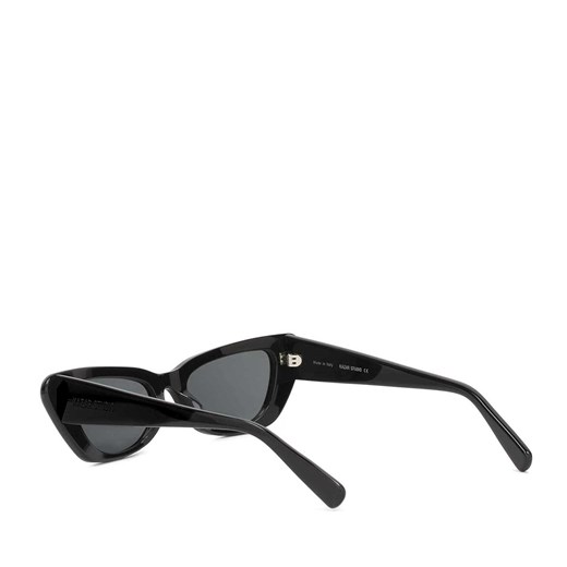 Retro okulary przeciwsłoneczne czarne Kazar  okazyjna cena Kazar