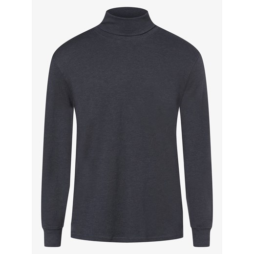 Mc Earl Męska koszulka z długim rękawem Mężczyźni Dżersej denim marmurkowy ze sklepu vangraaf w kategorii T-shirty męskie - zdjęcie 142552990