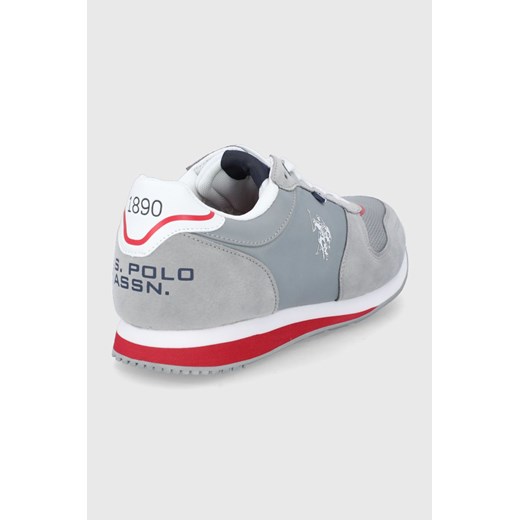 U.S. Polo Assn. buty kolor szary 41 promocja ANSWEAR.com