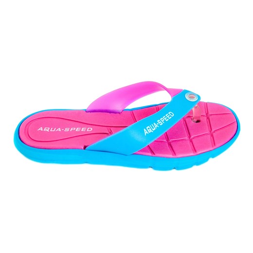 Klapki Aqua-Speed Bali różowo-niebieskie 03 479 różowe Aqua-speed 41 wyprzedaż ButyModne.pl