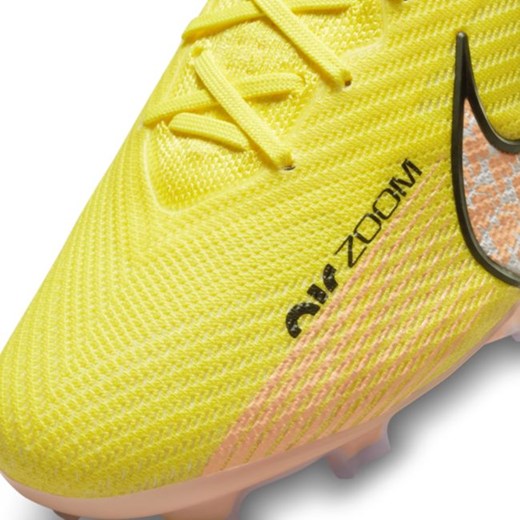 Korki piłkarskie na twardą murawę Nike Zoom Mercurial Superfly 9 Elite FG - Żółć Nike 47 Nike poland