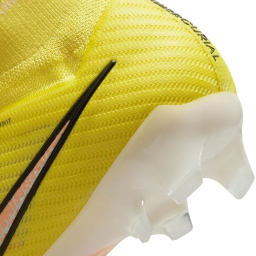 Korki piłkarskie na twardą murawę Nike Zoom Mercurial Superfly 9 Elite FG - Żółć Nike 39 Nike poland