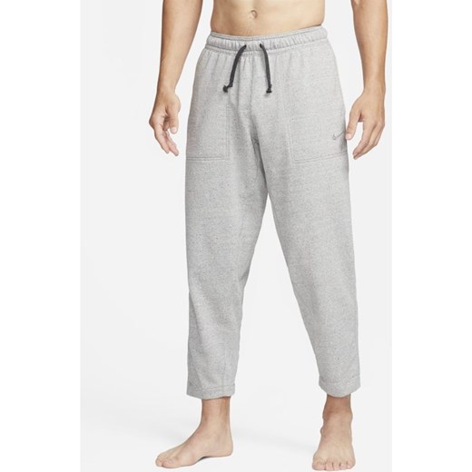 Męskie spodnie z dzianiny dresowej Nike Yoga - Czerń Nike XL Nike poland