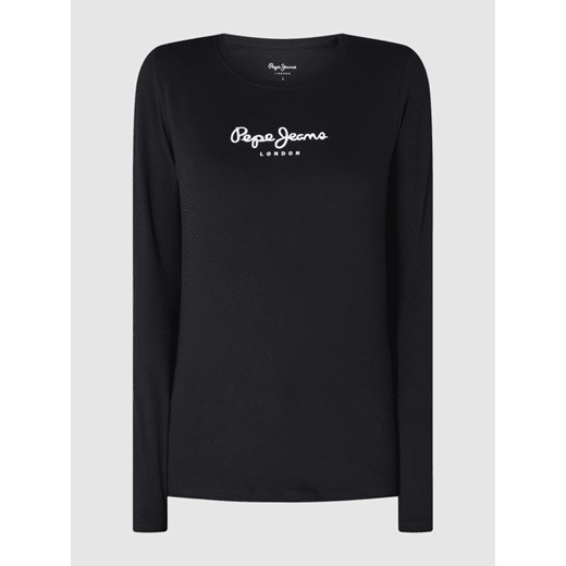 Bluzka z długim rękawem i logo model ‘New Virginia’ Pepe Jeans L Peek&Cloppenburg 