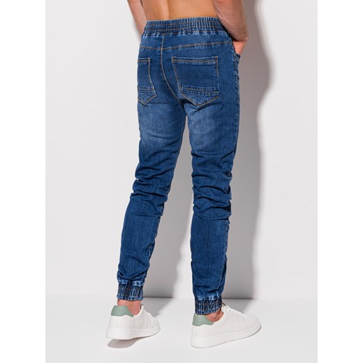 Spodnie męskie jeansowe 1251P - niebieskie Edoti.com 39 Edoti
