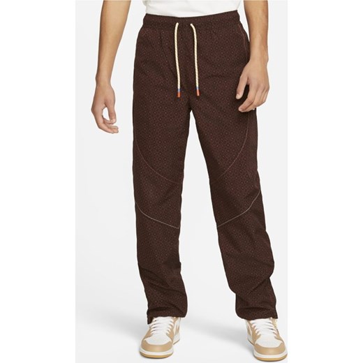 Męskie spodnie z tkaniny Jordan x Maison Château Rouge - Brązowy Jordan M Nike poland