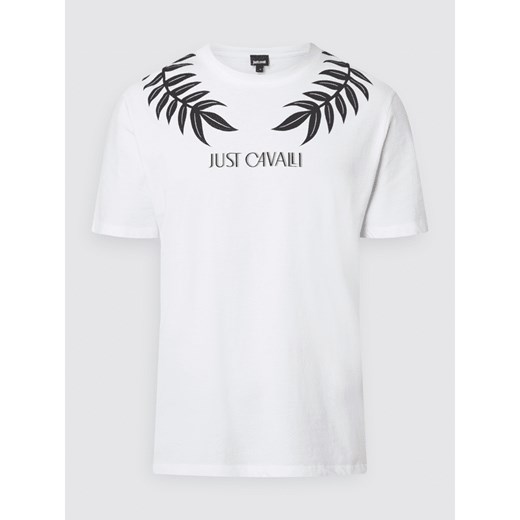 T-shirt z nadrukiem Just Cavalli L Peek&Cloppenburg 