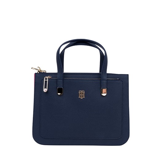 Torebka w kolorze granatowym - (S)30,5 x (W)23 x (G)9 cm Tommy Hilfiger onesize okazja Limango Polska