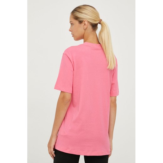 Puma t-shirt bawełniany kolor różowy Puma S ANSWEAR.com