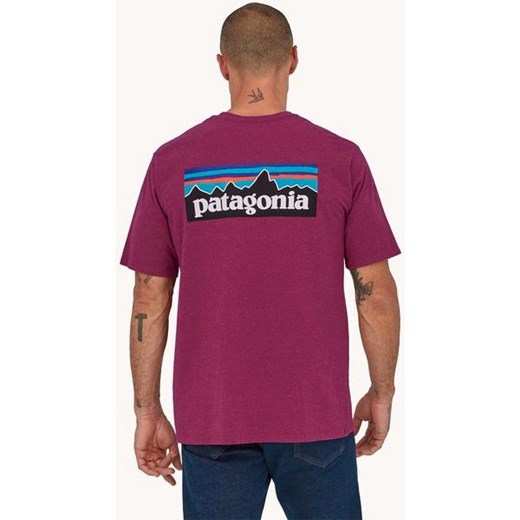 Koszulka męska P-6 Logo Responsibili Tee Patagonia Patagonia XL wyprzedaż SPORT-SHOP.pl
