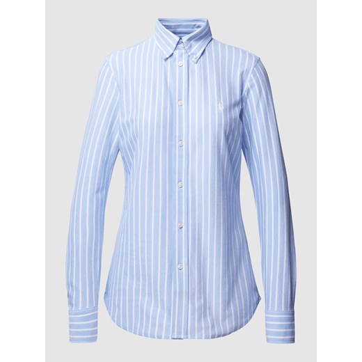 Bluzka koszulowa ze wzorem w paski model ‘HEIDI’ Polo Ralph Lauren XL Peek&Cloppenburg 