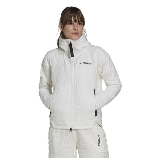 Kurtka z kapturem damska adidas TERREX MYSHELTER PRIMALOFT biała GQ3676 M Sportroom.pl okazja