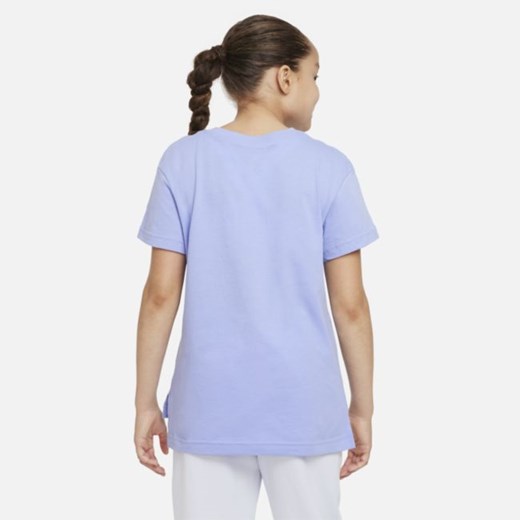 T-shirt dla dużych dzieci Nike Sportswear - Fiolet Nike XL Nike poland