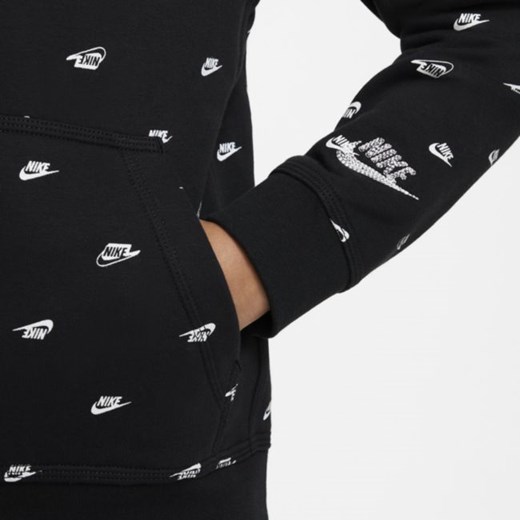 Bluza z kapturem dla dużych dzieci (chłopców) Nike Sportswear Club Fleece - Nike L Nike poland
