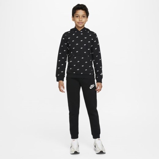 Bluza z kapturem dla dużych dzieci (chłopców) Nike Sportswear Club Fleece - Nike M Nike poland