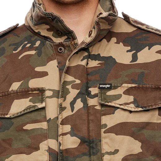 WRANGLER FIELD JACKET CAMOUFLAGE W4730VRX3 Wrangler L panjeans.pl