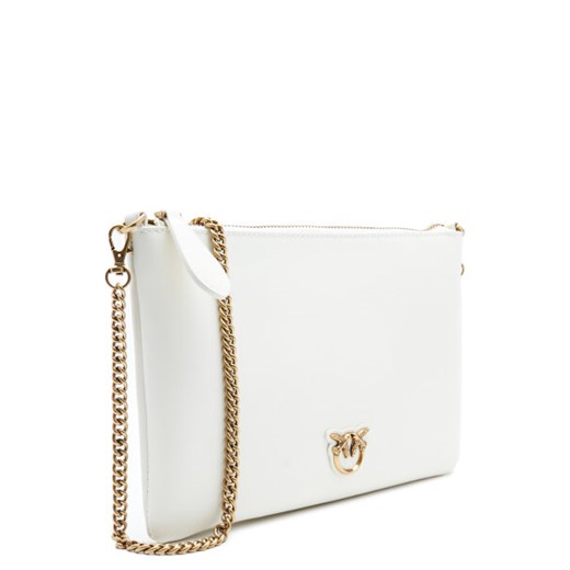 Pinko Skórzana kopertówka FLAT CLASSIC SIMPLY 1 VITELLO Pinko Uniwersalny Gomez Fashion Store