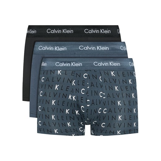 Calvin Klein Underwear Komplet 3 par bokserek 0000U2664G Granatowy Calvin Klein Underwear XS wyprzedaż MODIVO