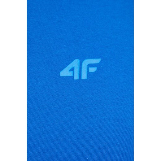 4F t-shirt bawełniany gładki M ANSWEAR.com