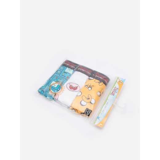 Bokserki 3-pak Adventure Time - Wielobarwny House XL House