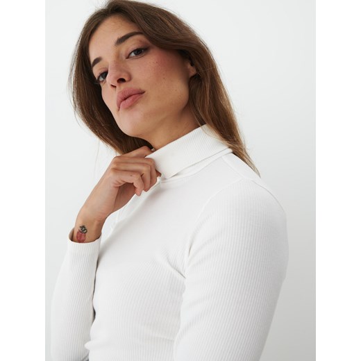 Sweter damski Mohito z golfem casual