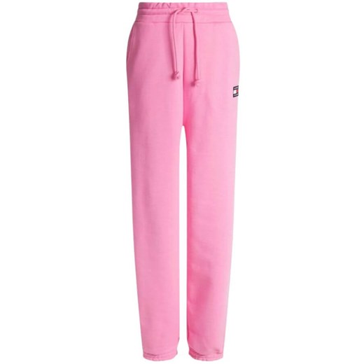 spodnie dresowe damskie tommy jeans dw0dw09740 różowe Tommy Hilfiger S wyprzedaż Royal Shop