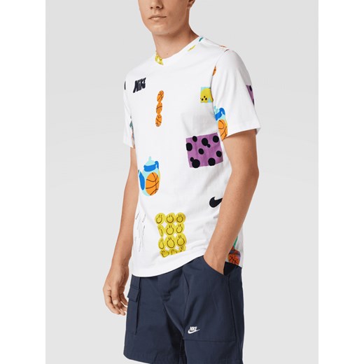 T-shirt z nadrukiem z motywem model ‘SUIT AIR OPEN TEE’ Nike L Peek&Cloppenburg 