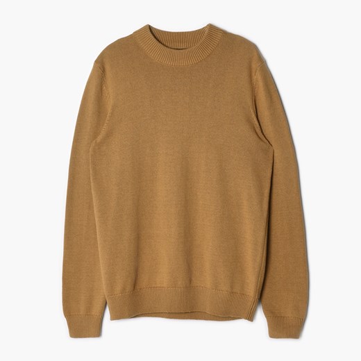Cropp - Sweter z półgolfem - Beżowy Cropp XL Cropp