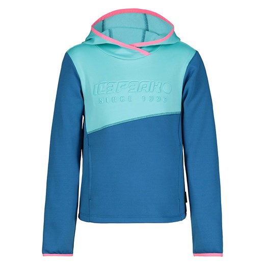 Bluza polarowa "Kountze" w kolorze niebiesko-turkusowym Icepeak 128 wyprzedaż Limango Polska