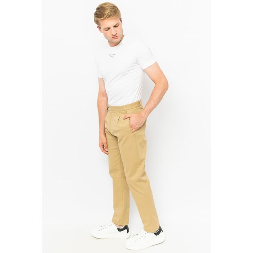 spodnie męskie calvin klein k10k104725 beżowe Calvin Klein Pants: 46 Royal Shop okazja