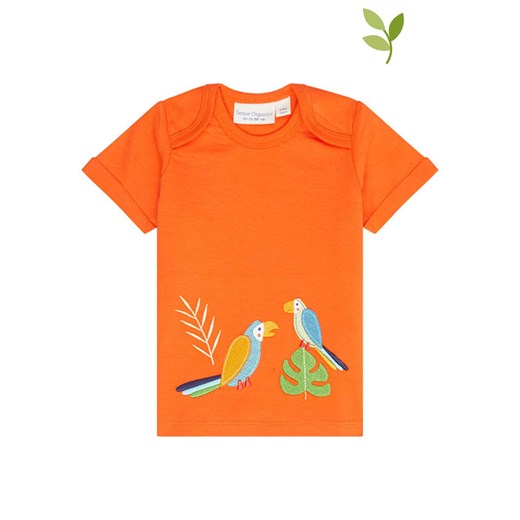 Koszulka "Tobi" w kolorze pomarańczowym 74 wyprzedaż Limango Polska