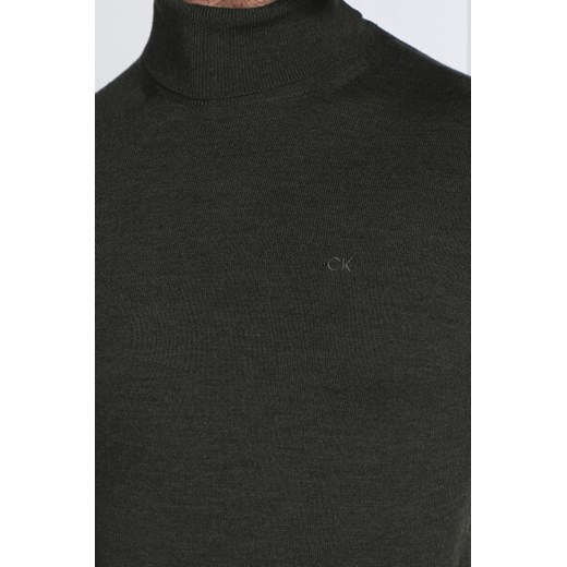 Calvin Klein Wełniany golf | Slim Fit Calvin Klein XXL Gomez Fashion Store
