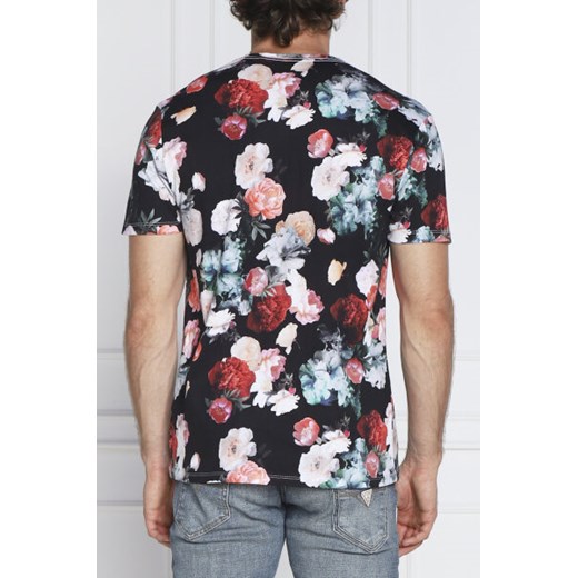 GUESS JEANS T-shirt WASHED FLORAL LOGO | Regular Fit M wyprzedaż Gomez Fashion Store