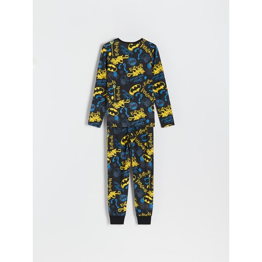 Reserved - Dwuczęściowa piżama BATMAN - Czarny Reserved 122/128 Reserved