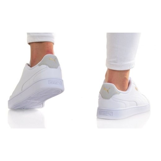 Buty Puma Shuffle Jr 37568801 białe Puma 39 ButyModne.pl