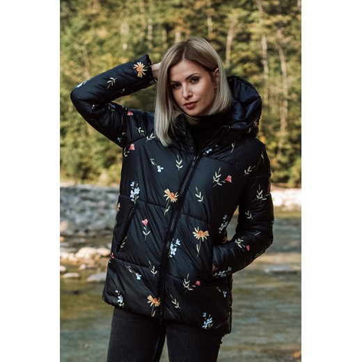 Krótka kurtka zimowa Aspen Botanical Journey, S Naoko S okazyjna cena NAOKO