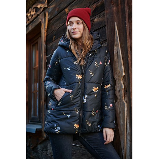 Krótka kurtka zimowa Aspen Botanical Journey, S Naoko L wyprzedaż NAOKO